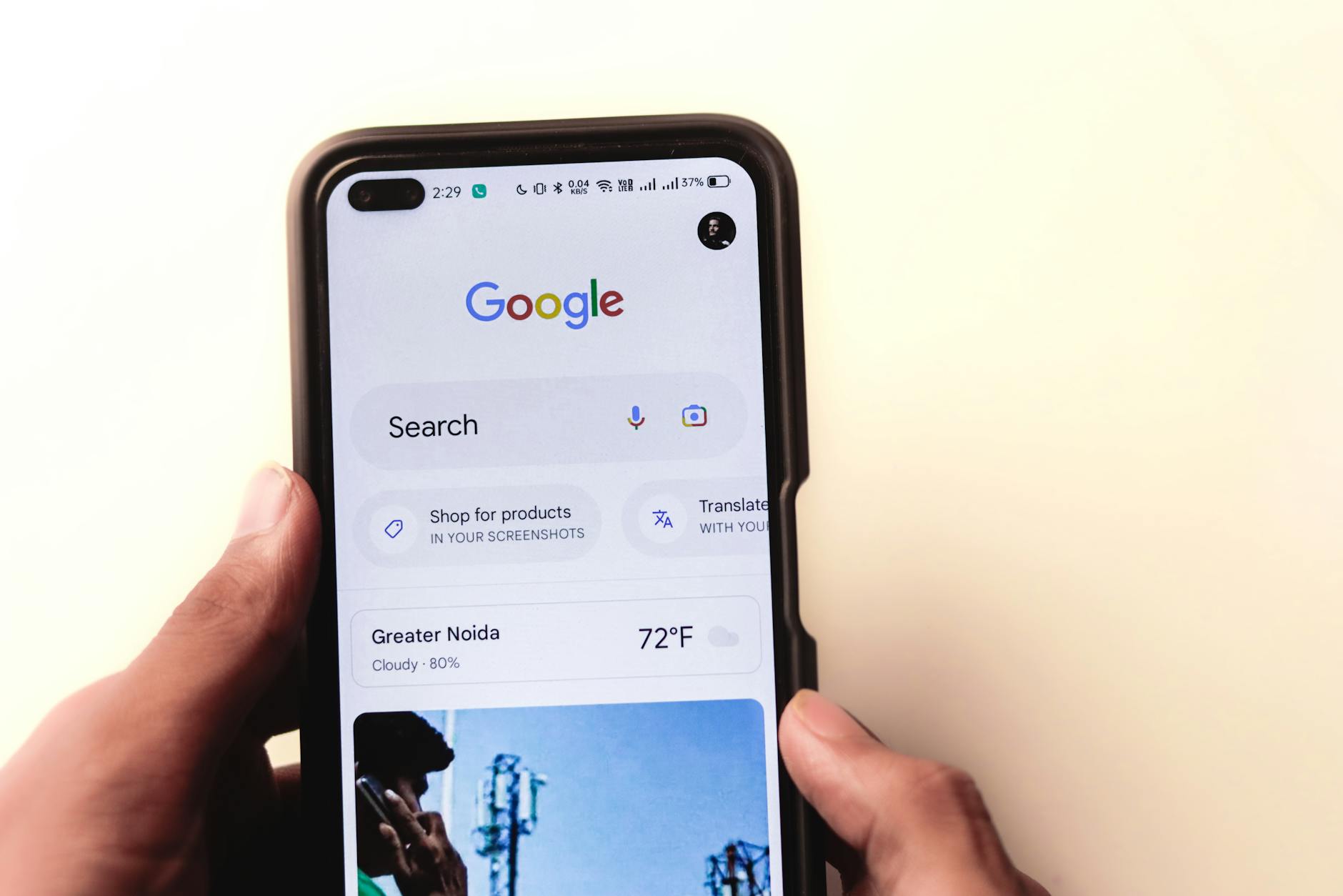 Organic search engine