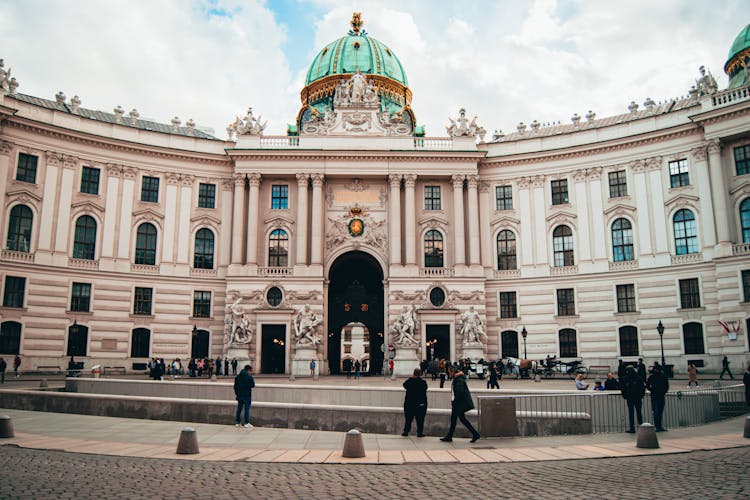 Facade Of Hofburg Palace