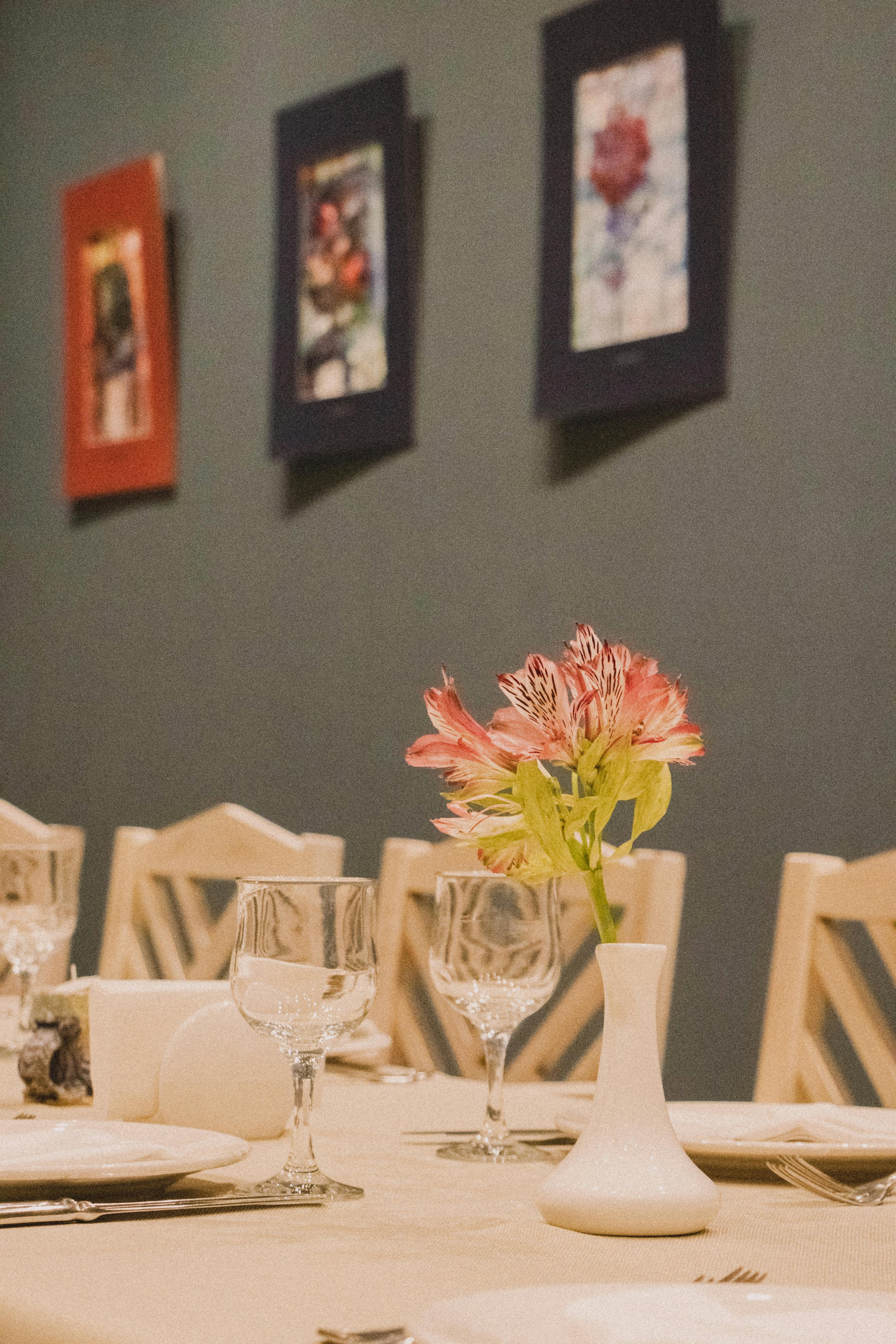 Serving Dishes on Table · Free Stock Photo