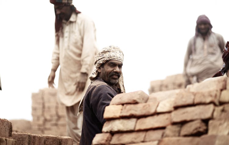 Construction Workers Working