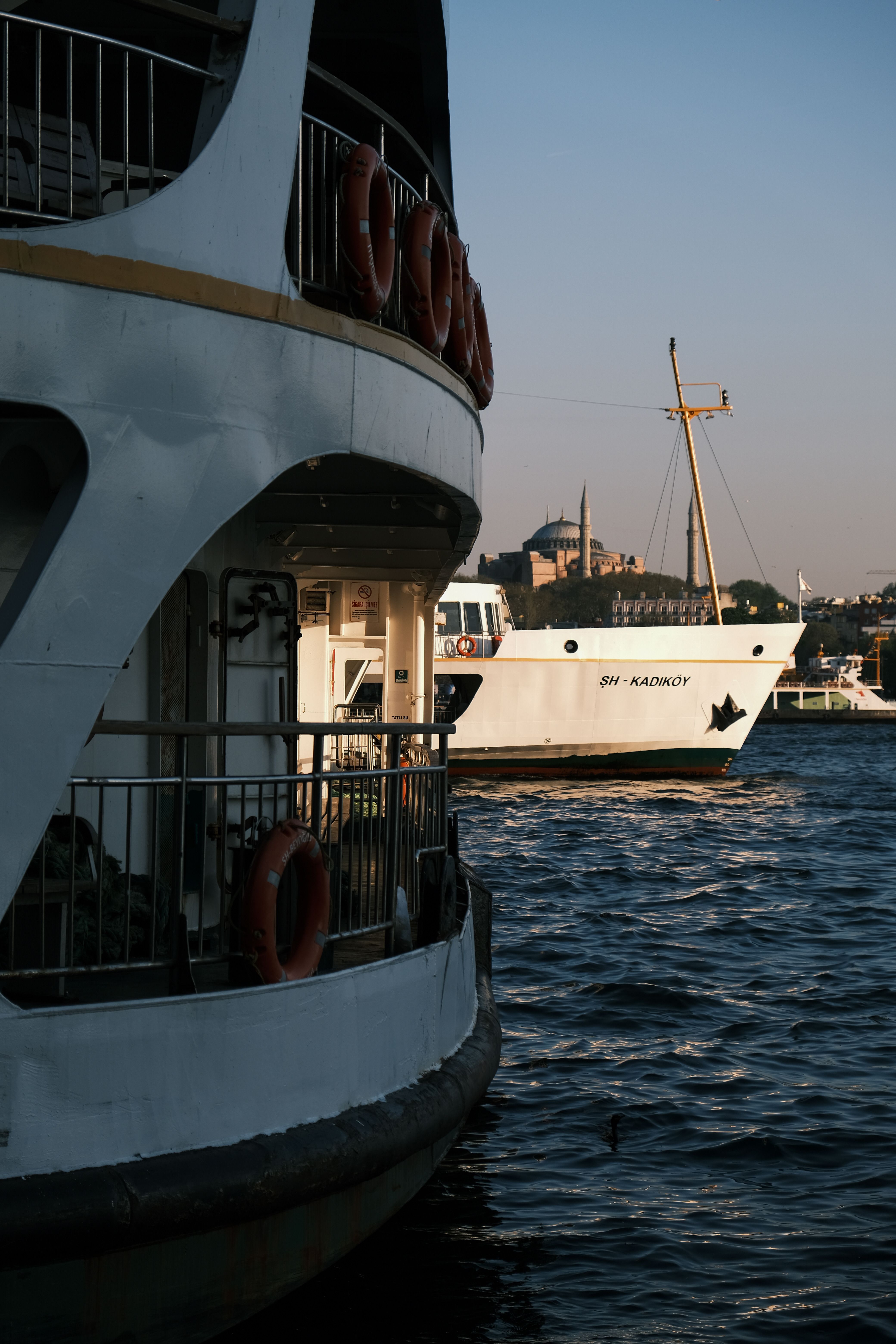 Passenger Ships on the Bosphorus Strait in Istanbul, Turkey · Free ...