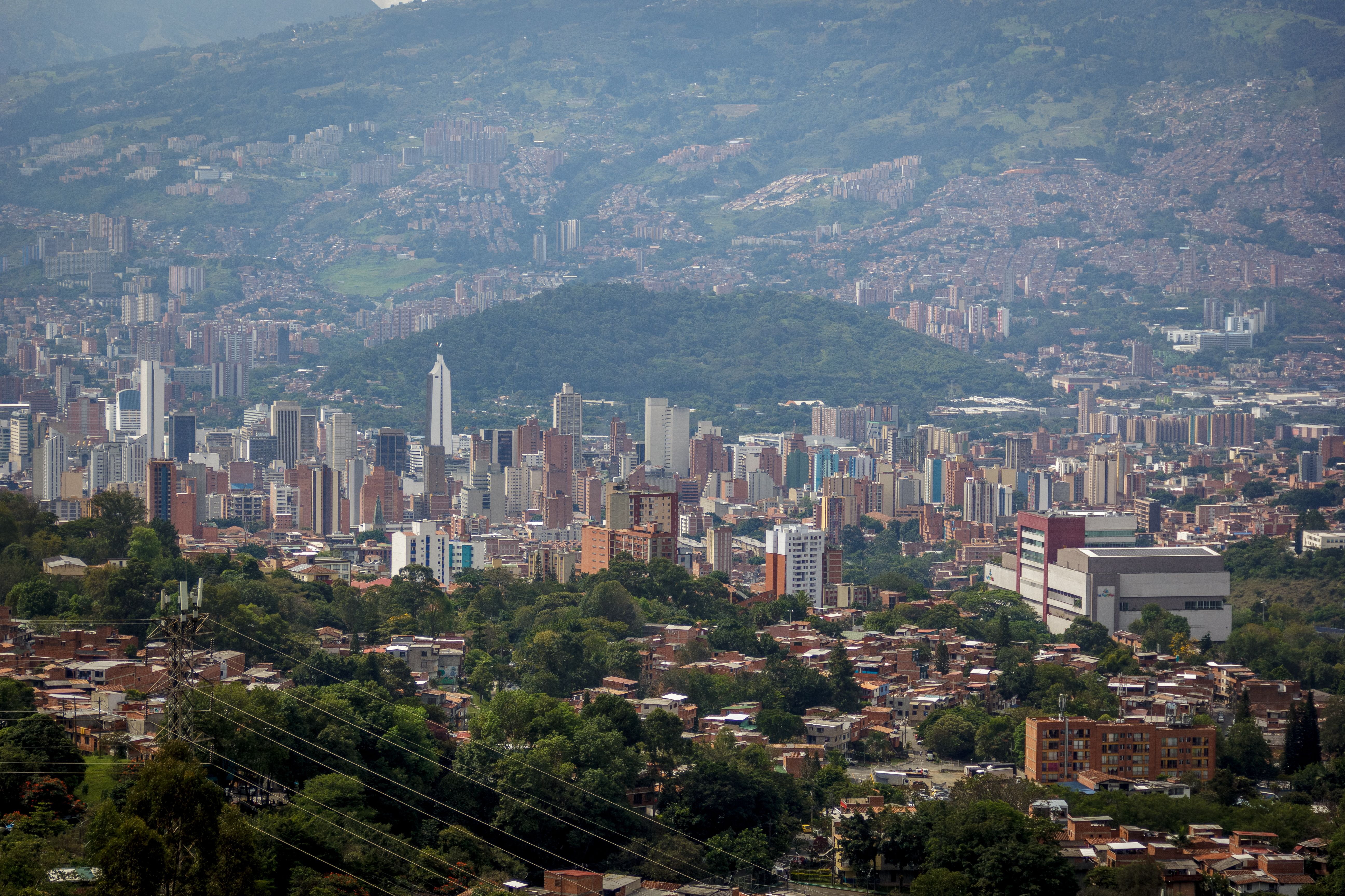 Medellin Skyline