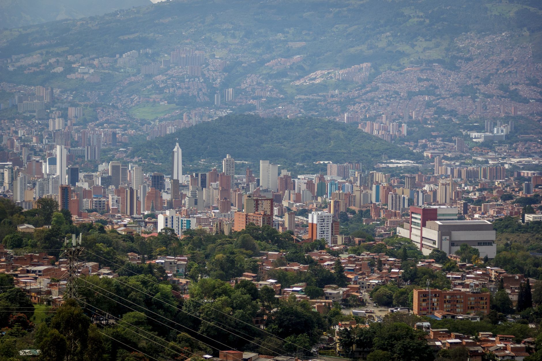 Medellin Skyline