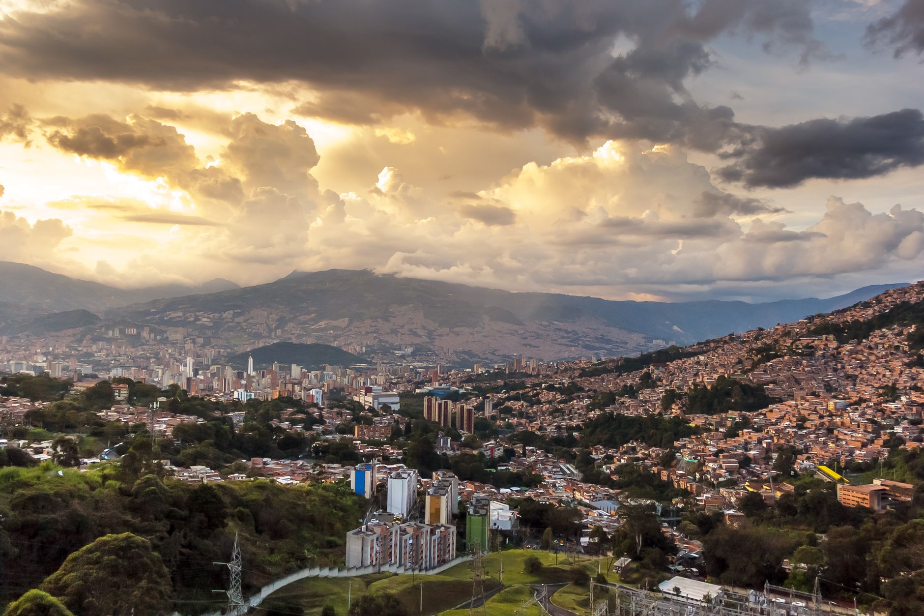 Medellin Skyline