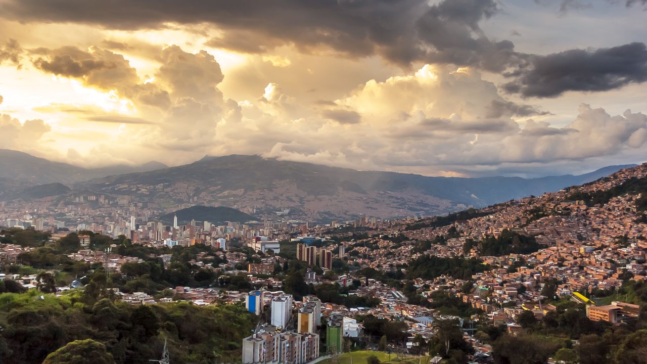Medellin, Colombia skyline