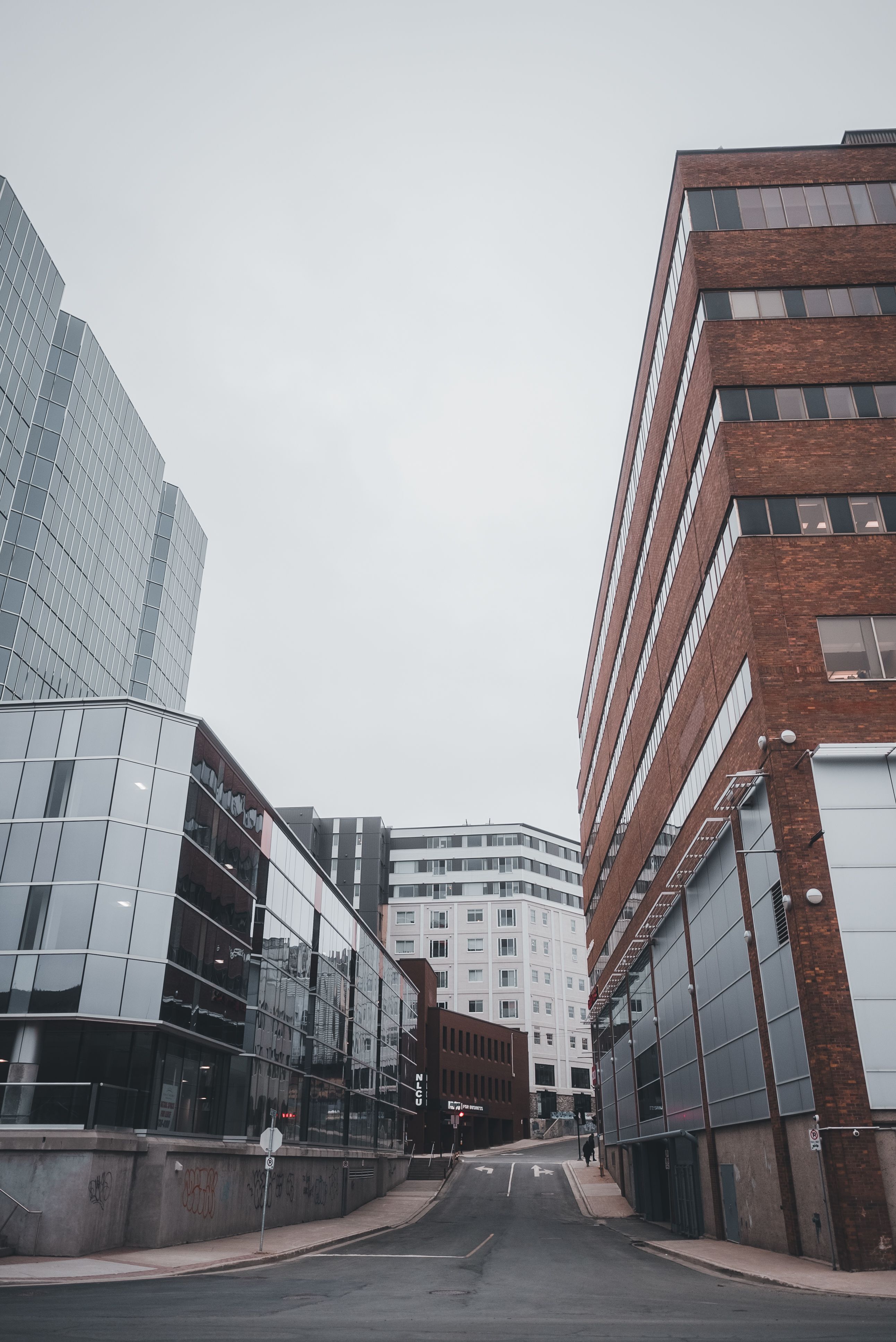 A Street and Modern Building in City · Free Stock Photo