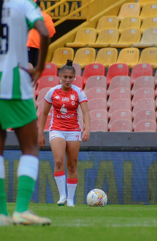 Women Playing Soccer 