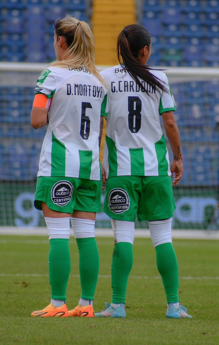 Women Playing Soccer 