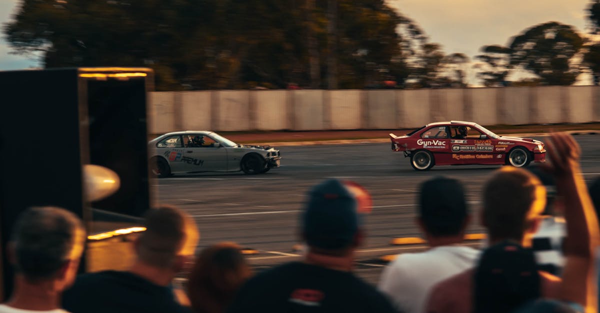 People Watching Cars Racing · Free Stock Photo