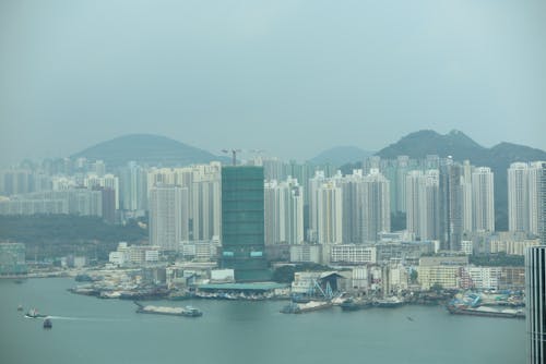 High Rise Building Near Body of Water