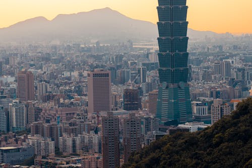 Cityscape of Taipei, Taiwan