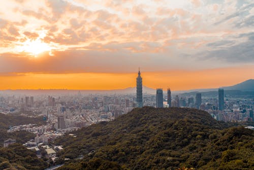 Taipei at Sunset