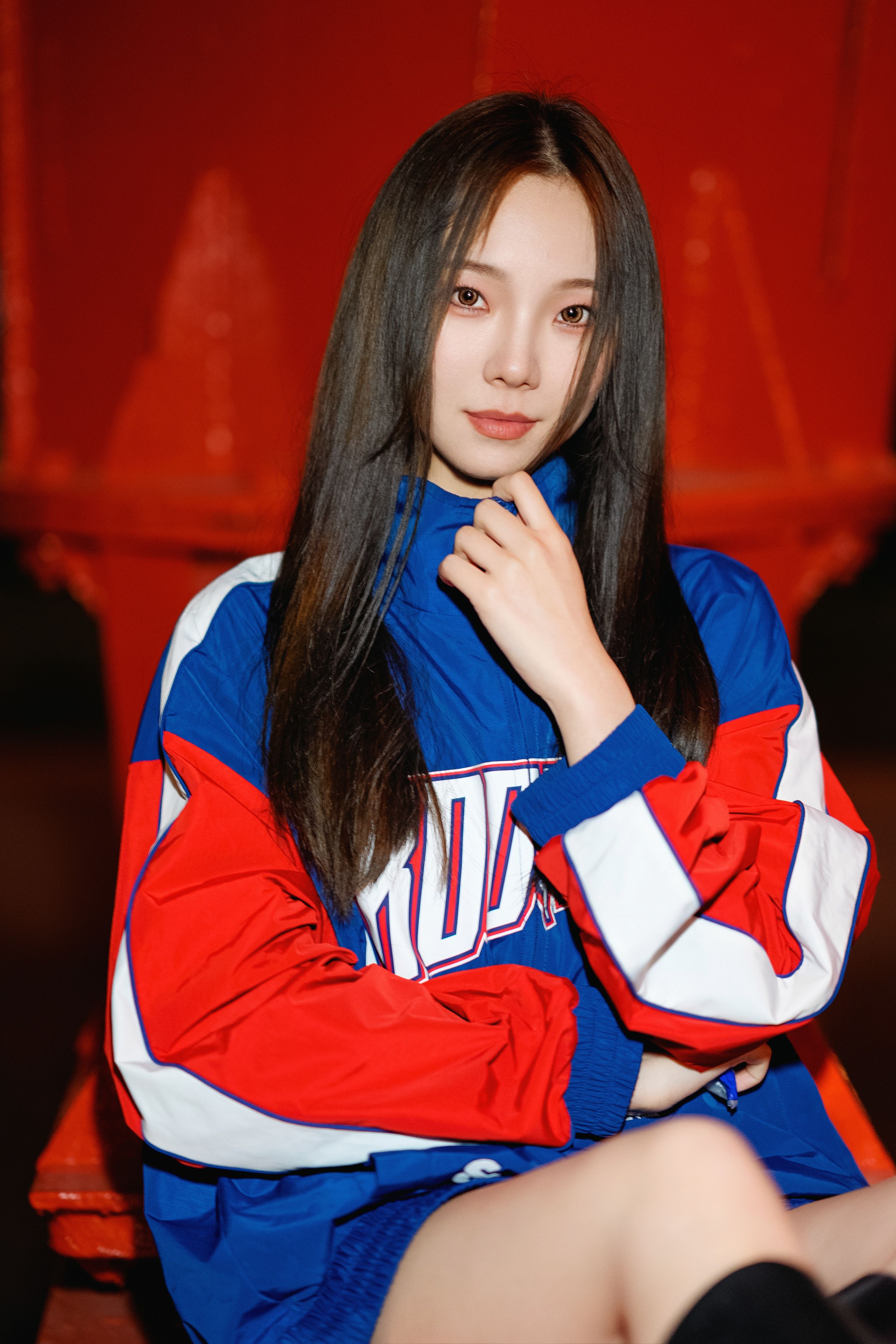 Zip Closure Fitted Jacket