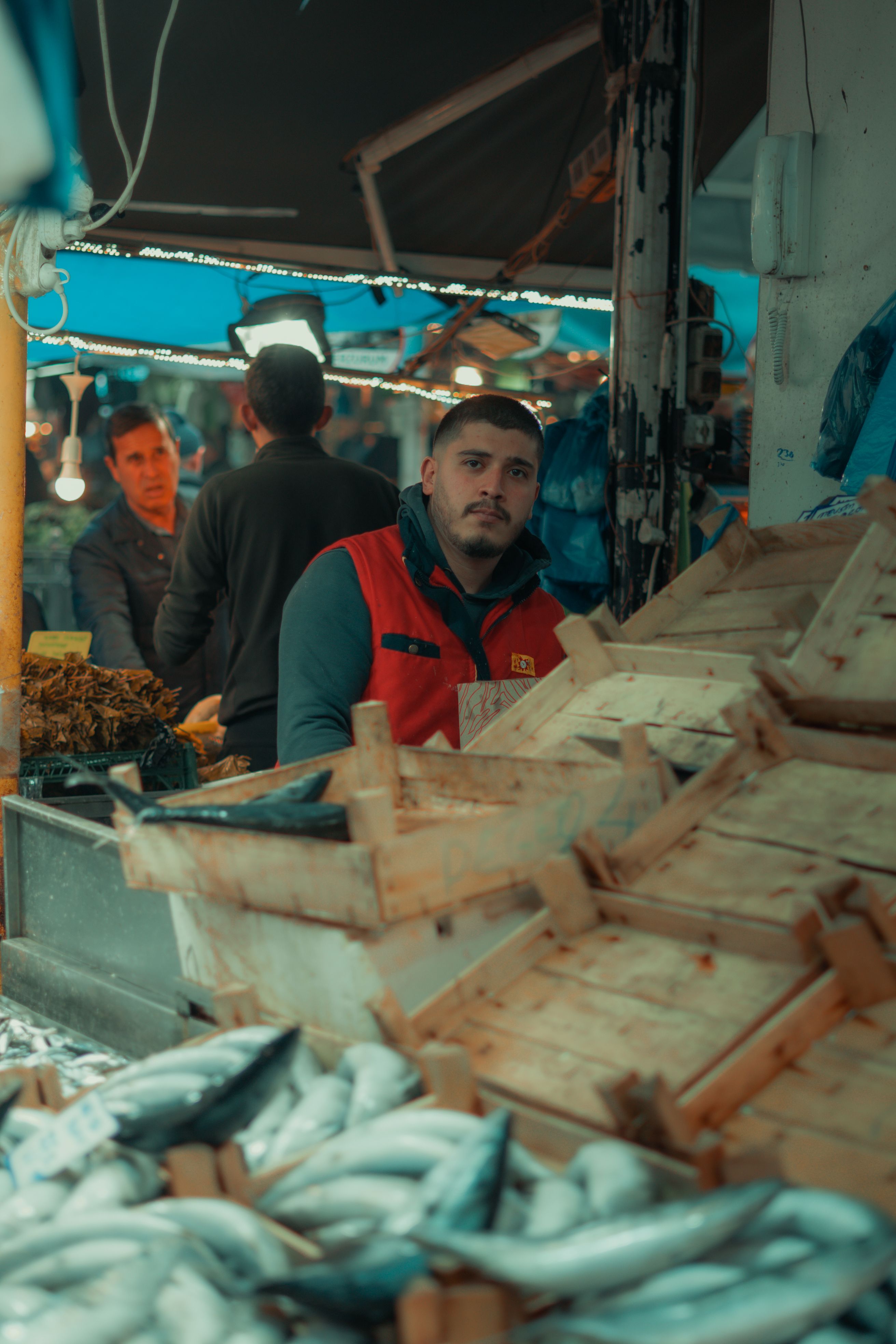 Men in Market · Free Stock Photo