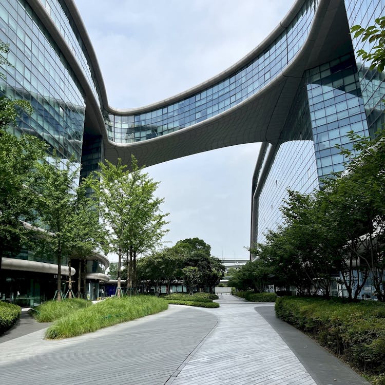 Sky Soho Office Buildings In Shanghai, China 