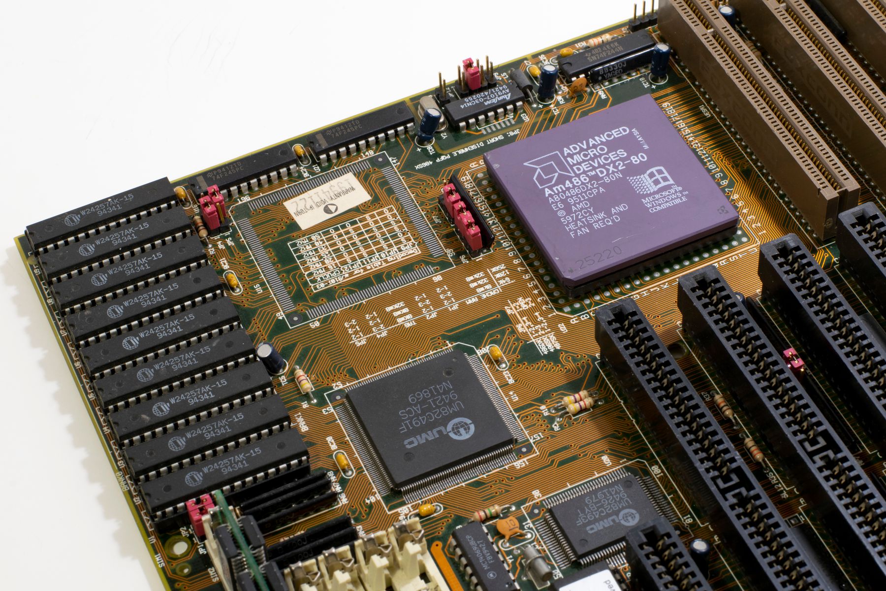 Circuit board close-up representing autonomous systems