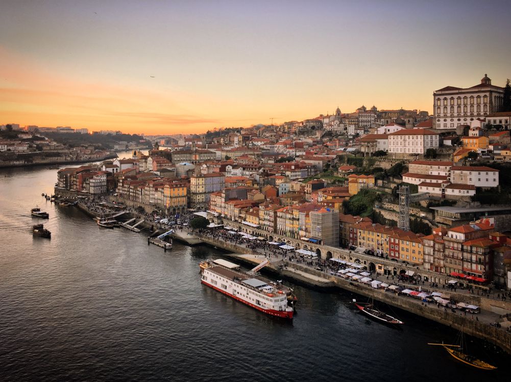Porto at Sunset · Free Stock Photo