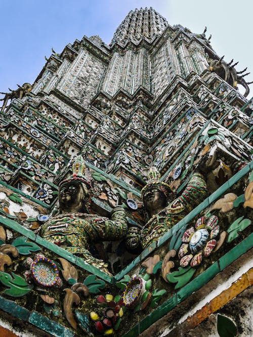 Kostenloses Stock Foto zu aufnahme von unten, bangkok, buddhist