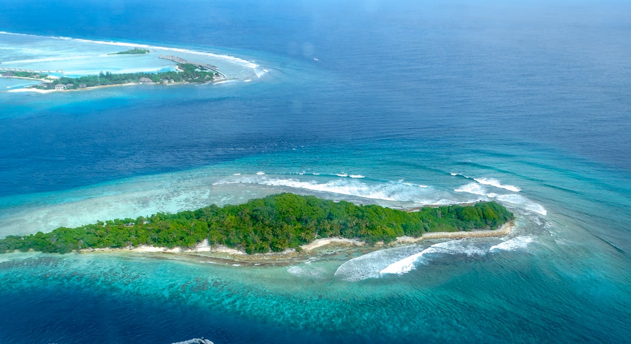 Scenic View of an Island 