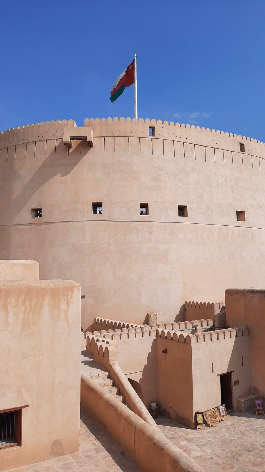 Traditional architecture of Nizwa Fort, Oman