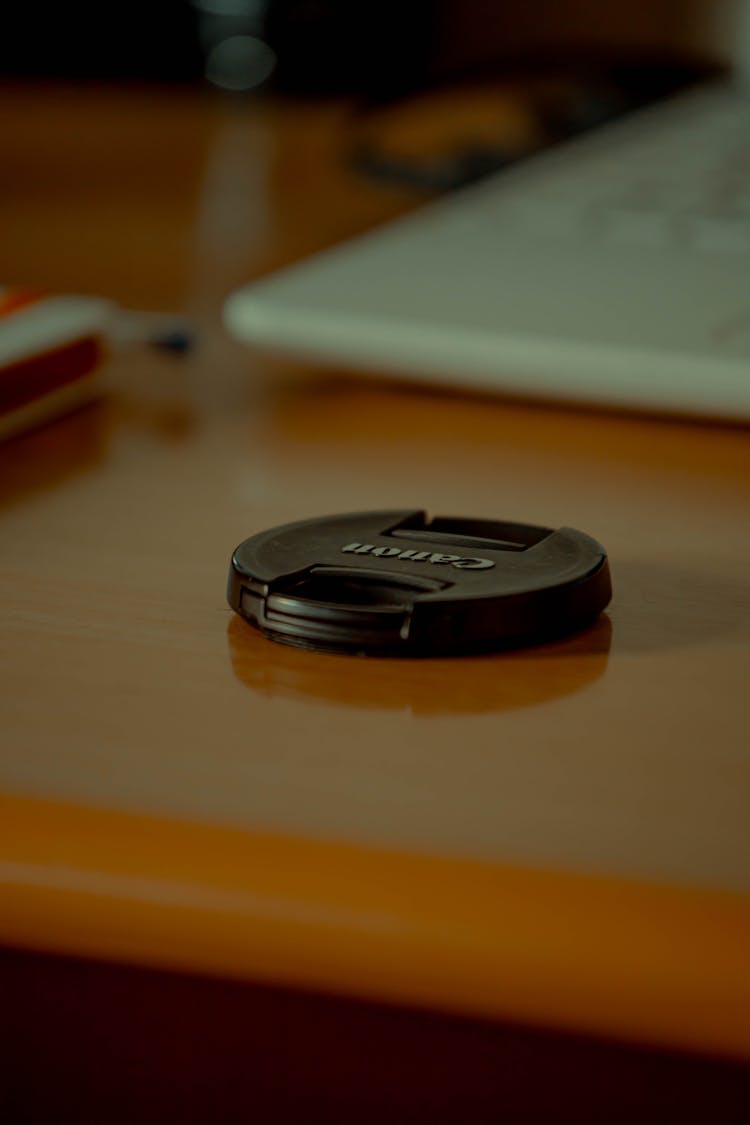 Lens Cover On Desk