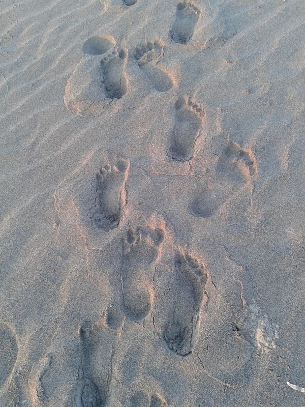 Footprints in the sand - When the Answer Is No