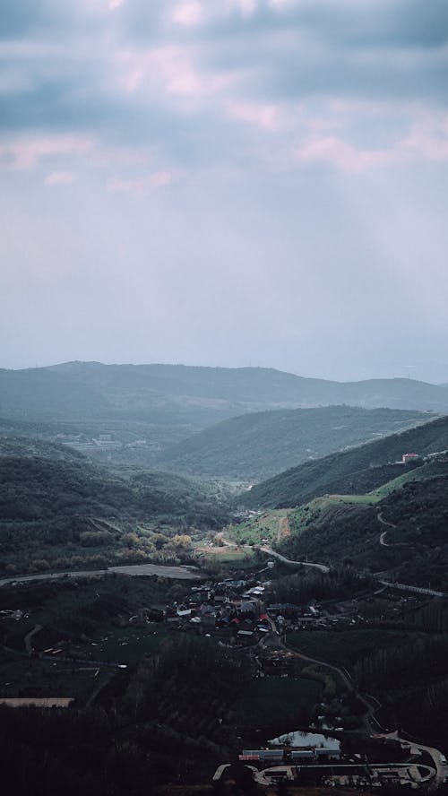 Kostenloses Stock Foto zu berge, dorf, dörfer