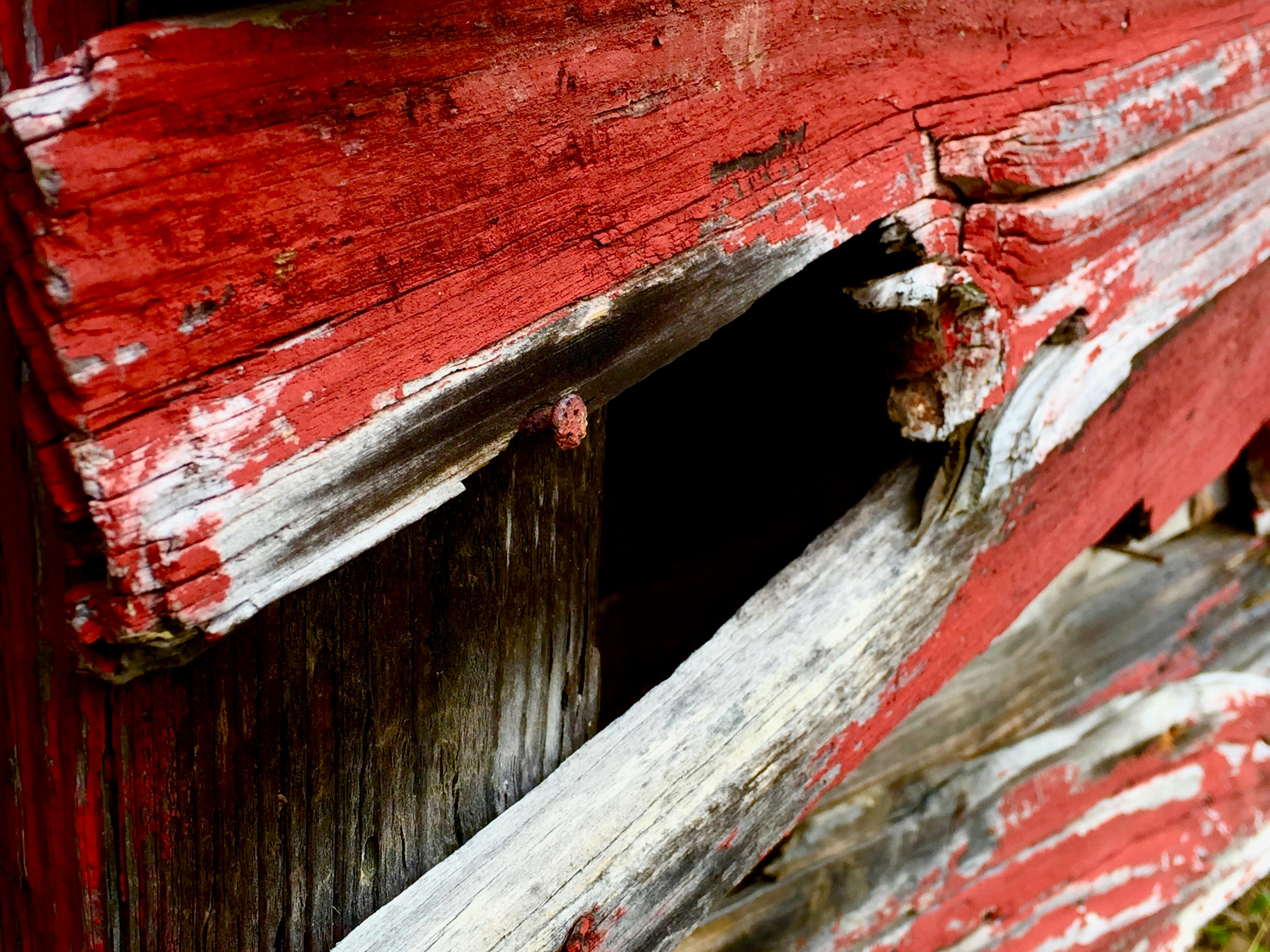 Free stock photo of old red barn, red barn, Textured Background