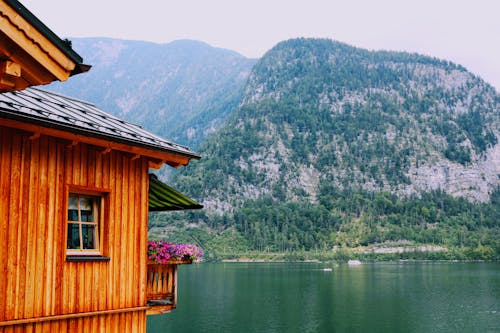 Wooden Cabin by the Lake 