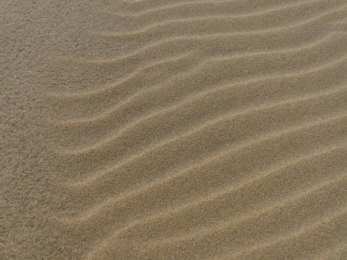 Pattern on Sand on a Desert 