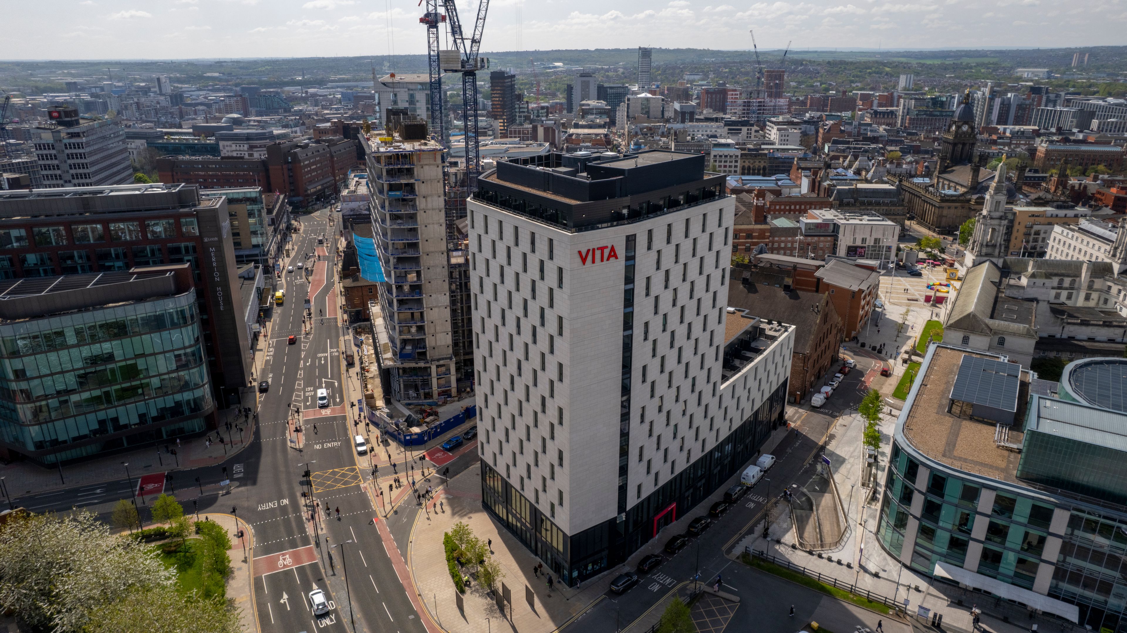Leeds — arriving with Luxury Chauffeurs