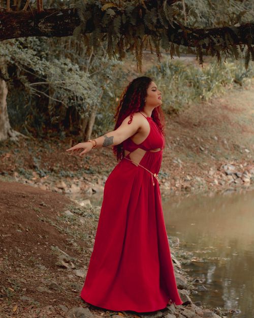 long cool woman in a red dress She was a long cool woman in a red dress. Cr-t. SheWandersAbroad