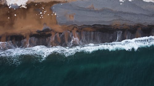 dalgalar, deniz, doğal desen içeren Ücretsiz stok fotoğraf