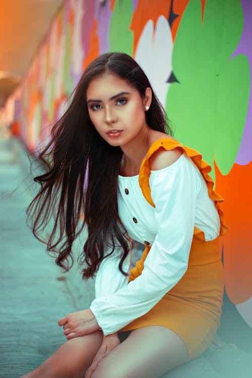 Brunette Woman Portrait