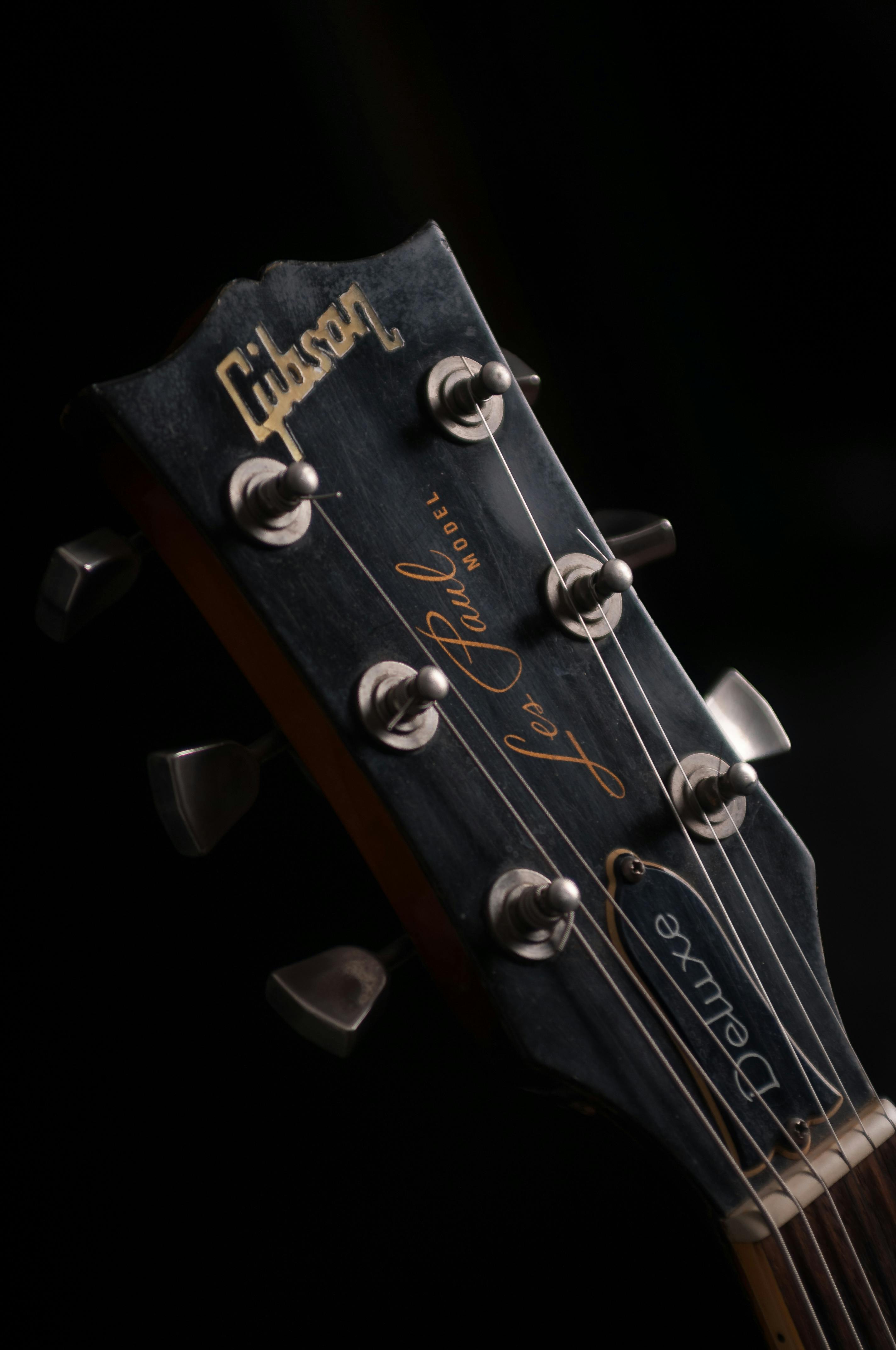 エレキギター ギブソンギター レスポール72デラックスの無料の写真素材