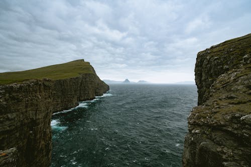 Rocky Cliffs and Sea 