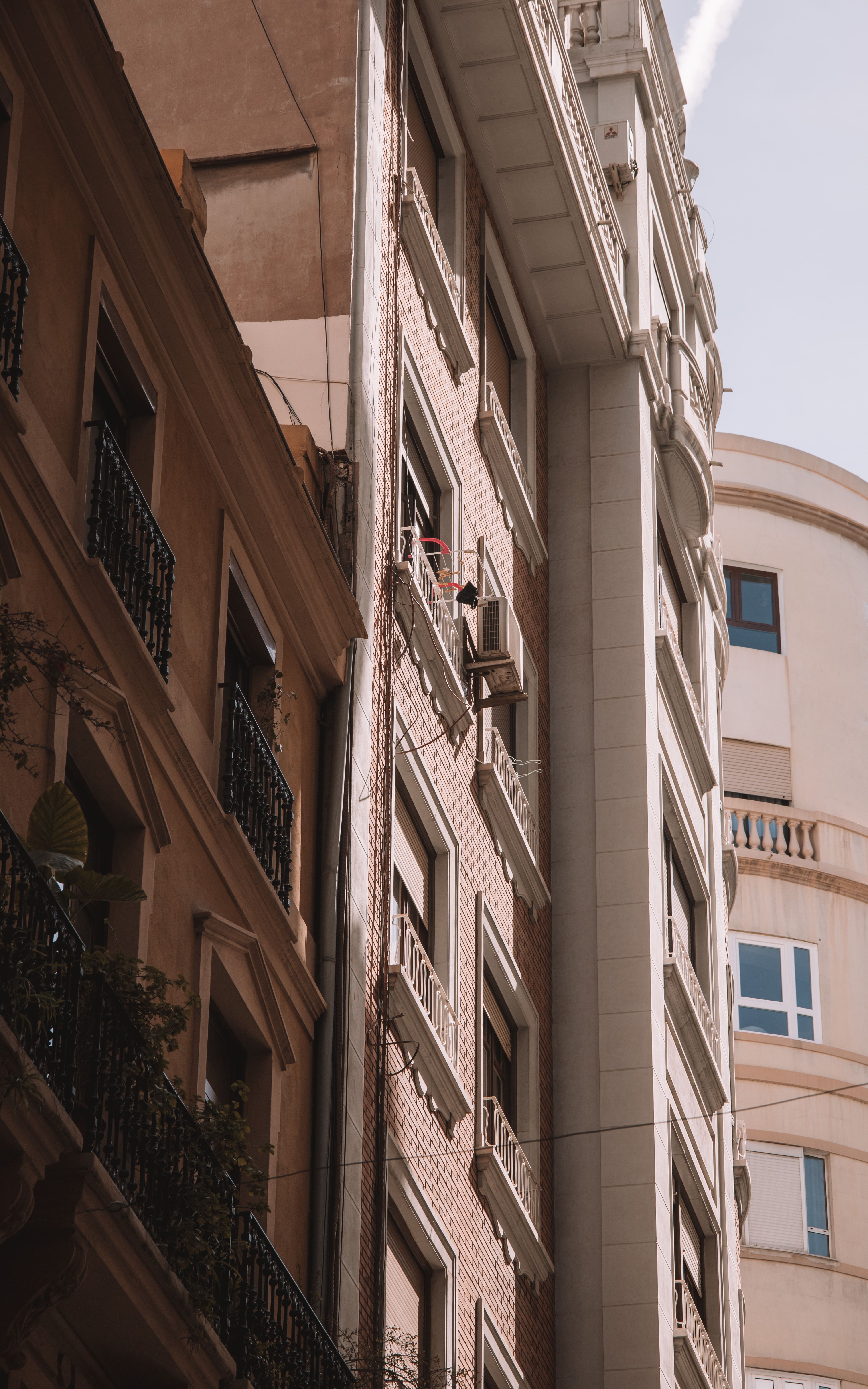 Facades of Residential Buildings · Free Stock Photo