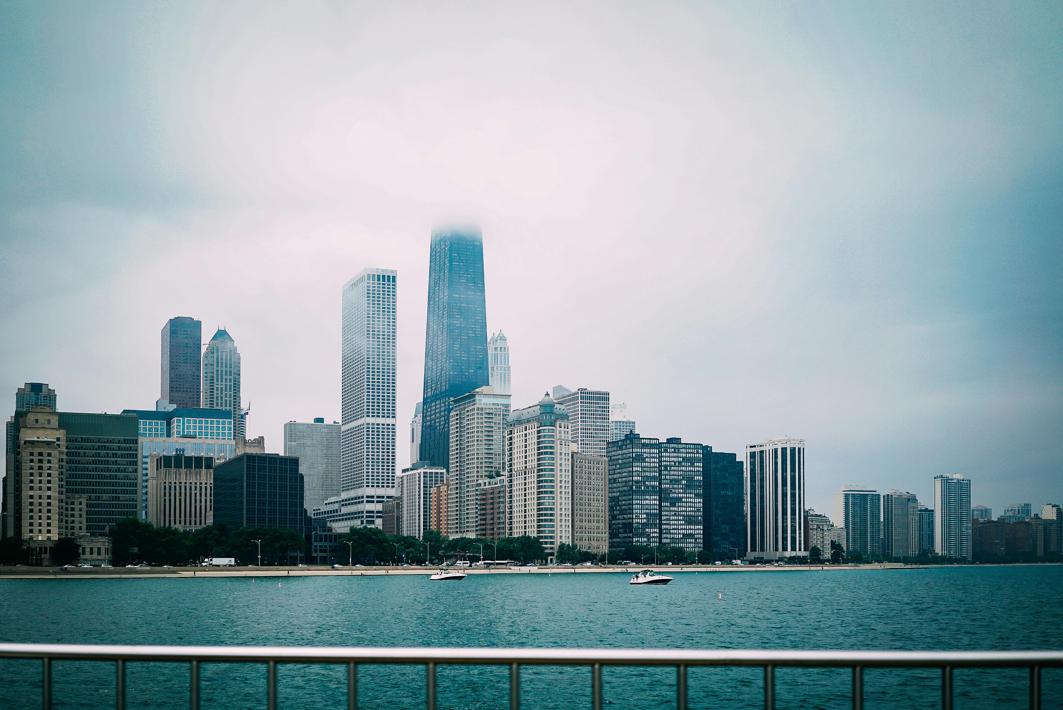 High Rise Buildings Near Body of Water · Free Stock Photo