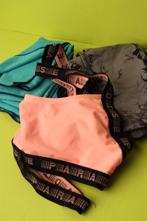 Free stock photo of clothes, fitness, green Stock Photo