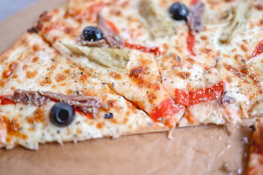 Pizza with Olives