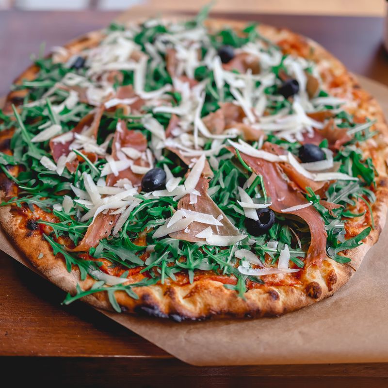 Prosciutto and Melon Pizza