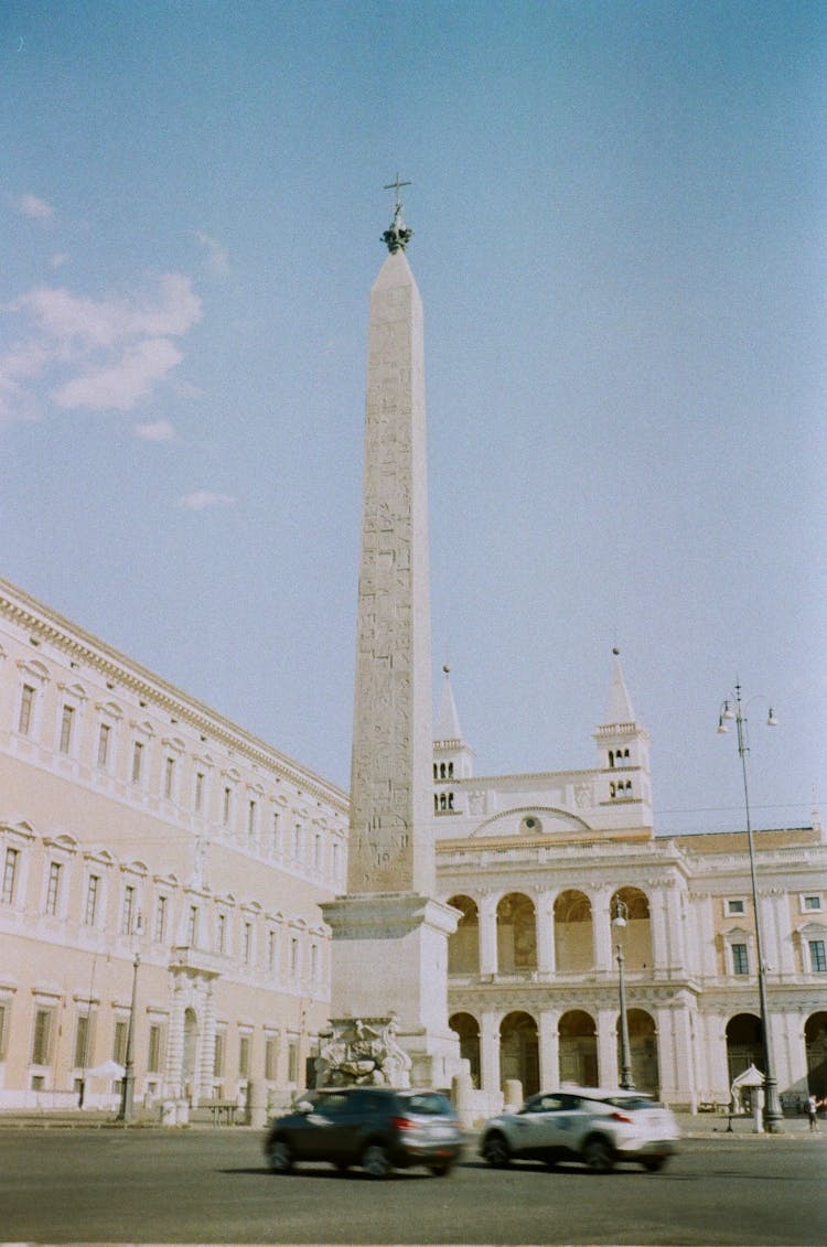 View Of The Lateran Obelisk In Rome, Italy 