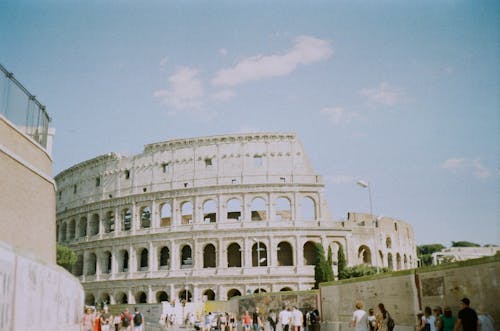 abide, amfi tiyatro, analog fotoğrafçılık içeren Ücretsiz stok fotoğraf