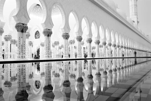 Arches in Sheikh Zayed Grand Mosque