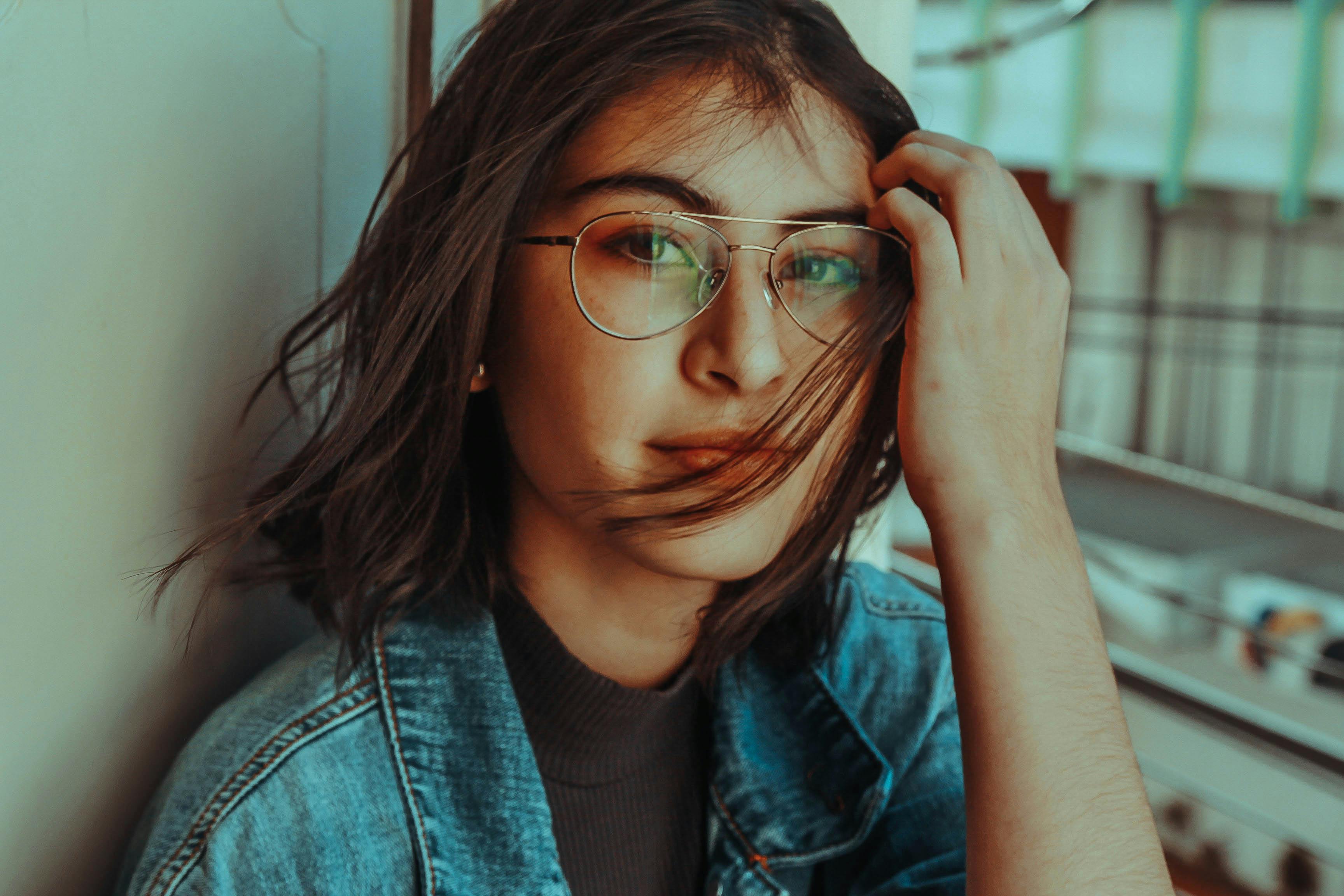 Woman Face with Freckles · Free Stock Photo