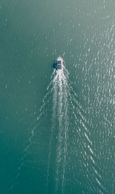 A Boat in the Sea · Free Stock Photo