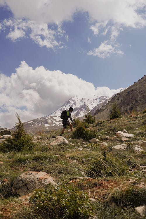 남자, 등산, 레저의 무료 스톡 사진