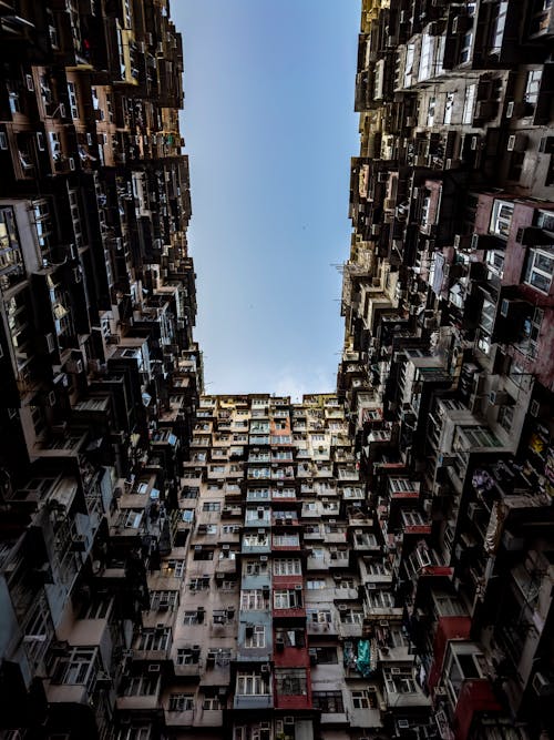Hong Kong, terk edilmiş bina içeren Ücretsiz stok fotoğraf