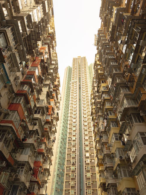 apartman binaları, Hong Kong içeren Ücretsiz stok fotoğraf