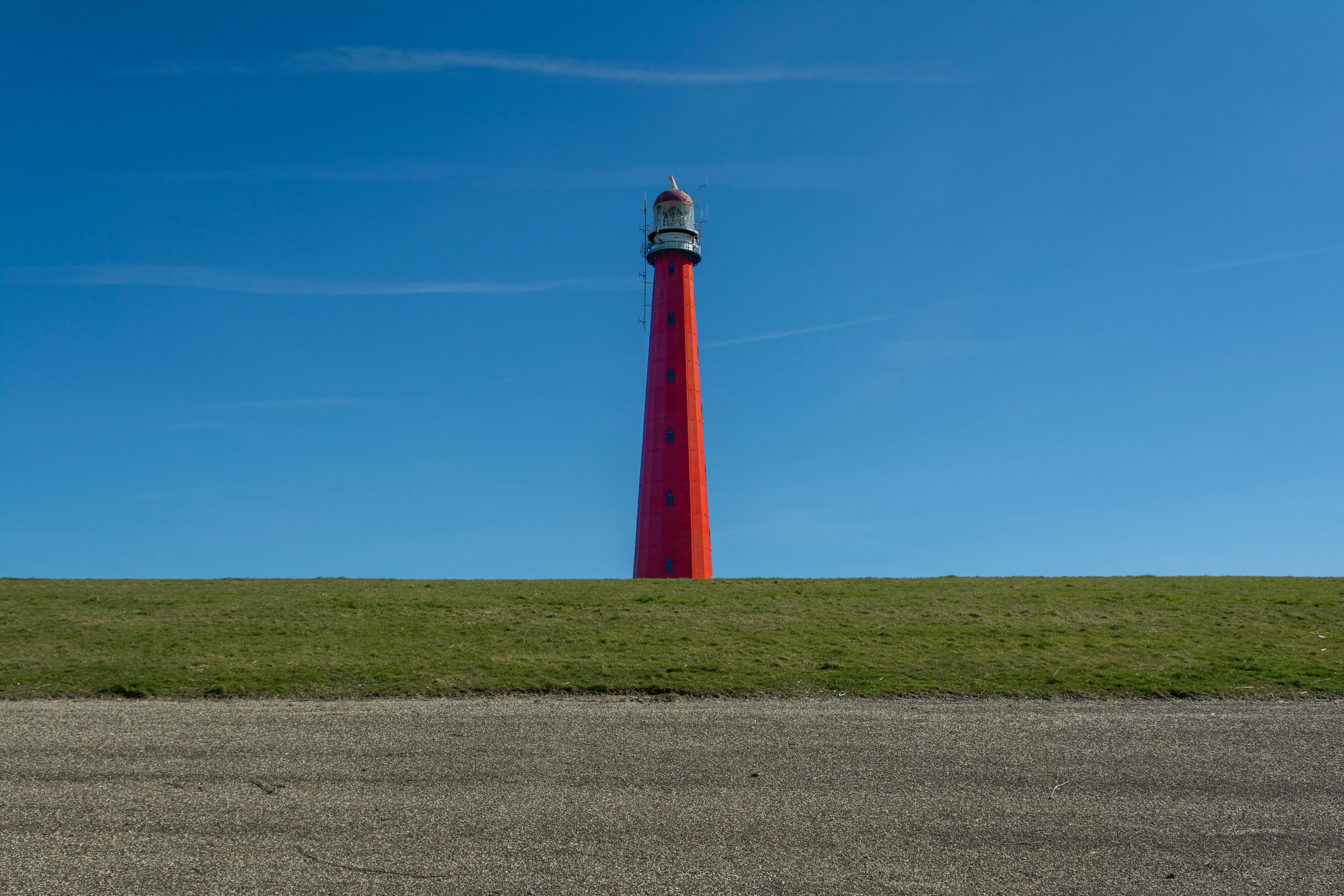 lange jaap lighthouse in huisduinen netherlands